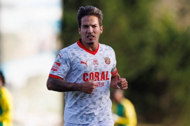 Euller, Liga Portekiz 2 maçında CD Mafra ve CS Maritimo (Maciej Rogowski) takımları arasında görüldü)