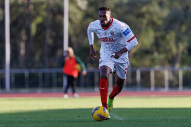 Patrick Fernandes Liga Portekiz maçında CD Mafra ve CS Maritimo (Maciej Rogowski) takımları arasında görüldü.)