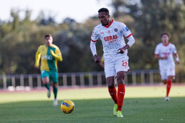 Patrick Fernandes Liga Portekiz maçında CD Mafra ve CS Maritimo (Maciej Rogowski) takımları arasında görüldü.)