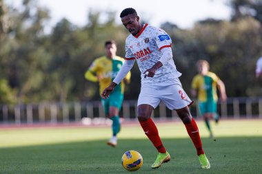 Patrick Fernandes Liga Portekiz maçında CD Mafra ve CS Maritimo (Maciej Rogowski) takımları arasında görüldü.)