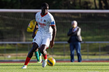 Ibrahima Guirassy, Liga Portekiz 2 maçında CD Mafra ve CS Maritimo (Maciej Rogowski)