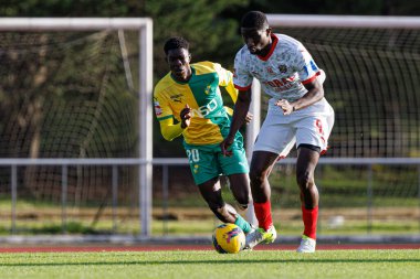 Yacouba Maiga, Ibrahima Guirassy Liga Portekiz maçında CD Mafra ve CS Maritimo (Maciej Rogowski)
