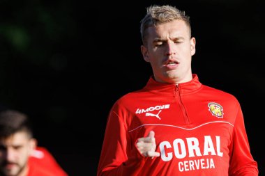 Vladan Daniloviç Liga Portekiz 2 maçında CD Mafra ve CS Maritimo (Maciej Rogowski) takımları arasında görüldü.)