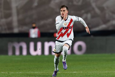 Josep Chavarria, Estadio de Vallecas 'ta Rayo Vallecano ve RC Celta de Vigo (Maciej Rogowski) takımları arasında LaLiga EA SPORTS maçı sırasında görüldü.)