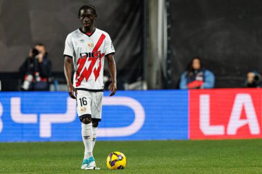 Abdul Mumin, Estadio de Vallecas 'ta Rayo Vallecano ve RC Celta de Vigo (Maciej Rogowski) takımları arasında oynanan LaLiga EA SPORTS maçı sırasında görüldü.)