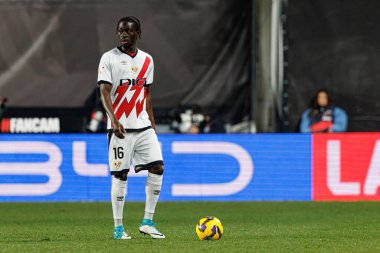 Abdul Mumin, Estadio de Vallecas 'ta Rayo Vallecano ve RC Celta de Vigo (Maciej Rogowski) takımları arasında oynanan LaLiga EA SPORTS maçı sırasında görüldü.)