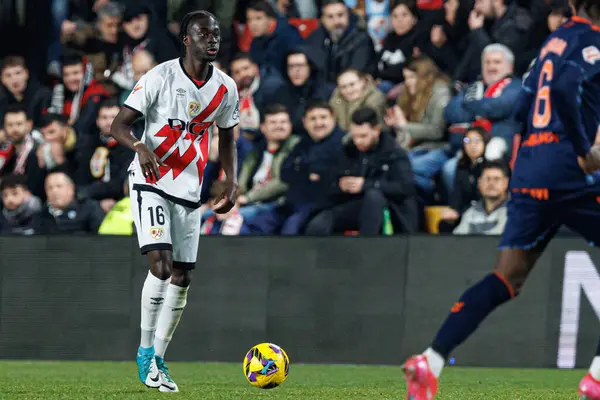 Abdul Mumin, Estadio de Vallecas 'ta Rayo Vallecano ve RC Celta de Vigo (Maciej Rogowski) takımları arasında oynanan LaLiga EA SPORTS maçı sırasında görüldü.)
