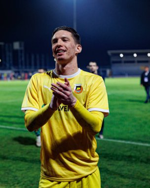 Estadio Municipal Rio Maior 'daki Casa Pia AC ve Rio Ave FC takımları arasında oynanan Taca De Portugal maçında Cezary Miszta görüldü (Maciej Rogowski)