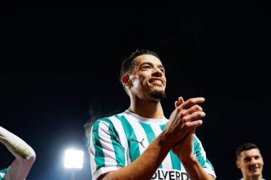 Amine Oudrhiri, Taca De Portugal maçında Estadio Municipal Rio Maior 'daki Casa Pia AC ve Rio Ave FC takımları arasında görüldü (Maciej Rogowski)