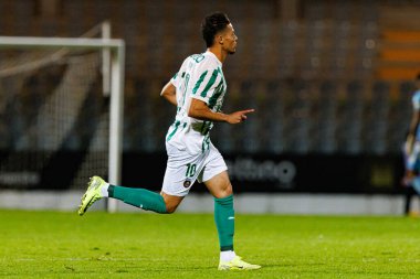 Amine Oudrhiri, Taca De Portugal maçında Estadio Municipal Rio Maior 'daki Casa Pia AC ve Rio Ave FC takımları arasında görüldü (Maciej Rogowski)