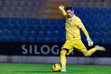 Estadio Municipal Rio Maior 'daki Casa Pia AC ve Rio Ave FC takımları arasında oynanan Taca De Portugal maçında Cezary Miszta görüldü (Maciej Rogowski)