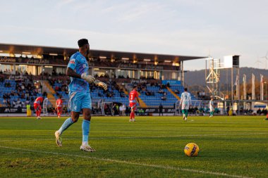 Ricardo Batista, Casa Pia AC ve Rio Ave FC takımları arasında oynanan Taca De Portugal maçında Estadio Municipal Rio Maior (Maciej Rogowski)