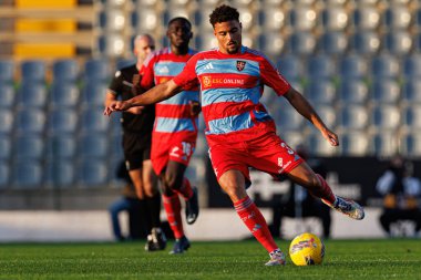 Ruben Kluivert, Estadio Municipal Rio Maior 'daki Casa Pia AC ve Rio Ave FC takımları arasında oynanan Taca De Portugal maçında görüldü (Maciej Rogowski)
