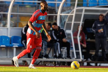 Duplexe Tchamba, Casa Pia AC ve Rio Ave FC takımları arasında oynanan Taca De Portugal maçında Estadio Municipal Rio Maior (Maciej Rogowski)