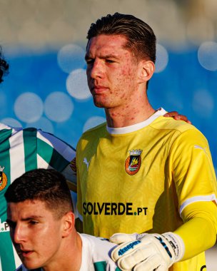 Estadio Municipal Rio Maior 'daki Casa Pia AC ve Rio Ave FC takımları arasında oynanan Taca De Portugal maçında Cezary Miszta görüldü (Maciej Rogowski)