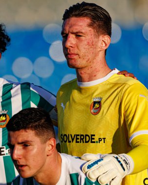 Estadio Municipal Rio Maior 'daki Casa Pia AC ve Rio Ave FC takımları arasında oynanan Taca De Portugal maçında Cezary Miszta görüldü (Maciej Rogowski)