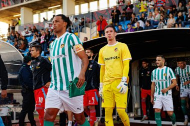 Aderlan Santos, Cezary Miszta Taca De Portugal maçında Estadio Belediyesi Rio Maior 'da Casa Pia AC ve Rio Ave FC takımları arasında görüldü (Maciej Rogowski)