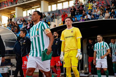 Aderlan Santos, Cezary Miszta Taca De Portugal maçında Estadio Belediyesi Rio Maior 'da Casa Pia AC ve Rio Ave FC takımları arasında görüldü (Maciej Rogowski)