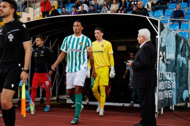 Aderlan Santos, Cezary Miszta Taca De Portugal maçında Estadio Belediyesi Rio Maior 'da Casa Pia AC ve Rio Ave FC takımları arasında görüldü (Maciej Rogowski)