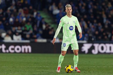 Fransız De Jong, LaLiga EA SPORTS maçı sırasında Estadio Kolezyumu 'nda Getafe CF ve FC Barcelona takımları arasında görüldü (Maciej Rogowski)
