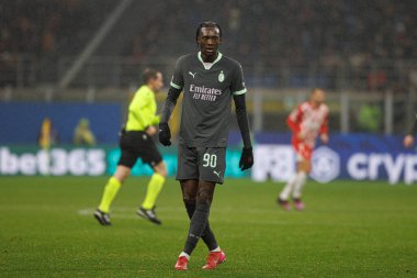Tammy Abraham UEFA Şampiyonlar Ligi maçında AC Milan ve Girona FC takımları arasında görüldü (Maciej Rogowski)