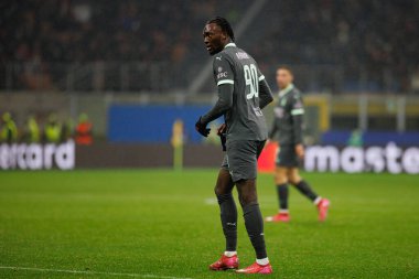 Tammy Abraham UEFA Şampiyonlar Ligi maçında AC Milan ve Girona FC takımları arasında görüldü (Maciej Rogowski)