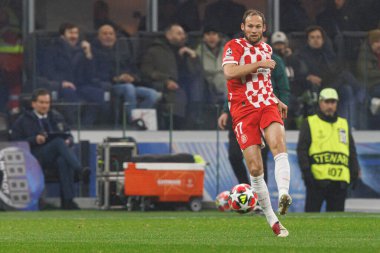 Daley Blind UEFA Şampiyonlar Ligi maçında AC Milan ve Girona FC takımları arasında görüldü (Maciej Rogowski)