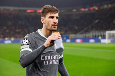 UEFA Şampiyonlar Ligi maçında AC Milan ve Girona FC (Maciej Rogowski)