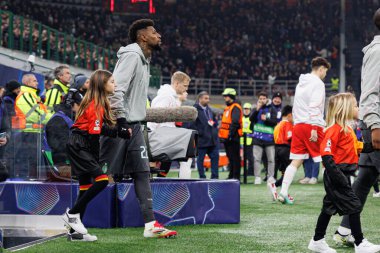 Emerson Royal UEFA Şampiyonlar Ligi maçında AC Milan ve Girona FC takımları arasında görüldü (Maciej Rogowski)