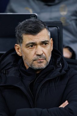 Sergio Conceicao UEFA Şampiyonlar Ligi maçında AC Milan ve Girona FC (Maciej Rogowski)