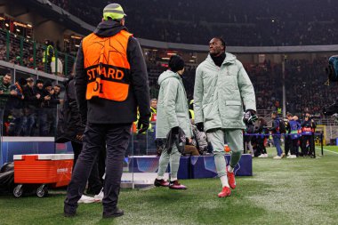 Tammy Abraham UEFA Şampiyonlar Ligi maçında AC Milan ve Girona FC takımları arasında görüldü (Maciej Rogowski)