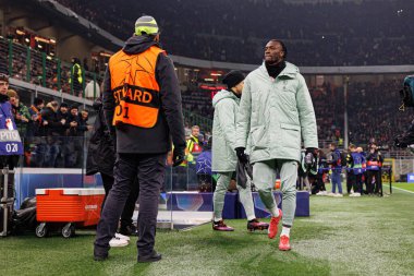 Tammy Abraham UEFA Şampiyonlar Ligi maçında AC Milan ve Girona FC takımları arasında görüldü (Maciej Rogowski)