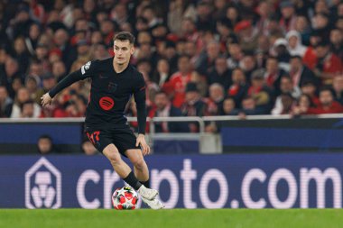 Marc Casado UEFA Şampiyonlar Ligi maçında SL Benfica ve FC Barcelona (Maciej Rogowski) takımları arasında görüldü.)