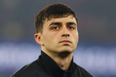 Pedri UEFA Şampiyonlar Ligi maçında SL Benfica ve FC Barcelona (Maciej Rogowski) takımları arasında görüldü.)