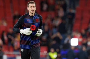 Wojciech Szczesny UEFA Şampiyonlar Ligi maçında SL Benfica ve FC Barcelona (Maciej Rogowski) takımları arasında görüldü.)