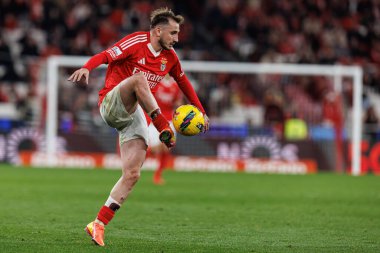 Kerem Akturkoglu Liga Portekiz maçı sırasında SL Benfica ve FC Famalicao (Maciej Rogowski)