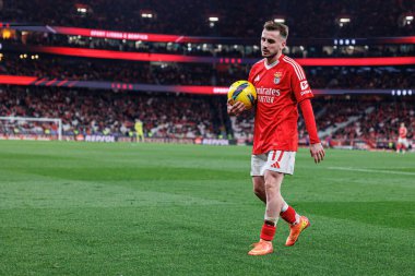 Kerem Akturkoglu Liga Portekiz maçı sırasında SL Benfica ve FC Famalicao (Maciej Rogowski)