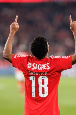 Leandro Barreiro, Liga Portekiz maçında SL Benfica ve FC Famalicao (Maciej Rogowski)