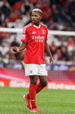Florentino Luis, Liga Portekiz maçında SL Benfica ve FC Famalicao (Maciej Rogowski) takımları arasında görüldü.)