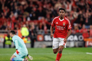 Leandro Barreiro, Liga Portekiz maçında SL Benfica ve FC Famalicao (Maciej Rogowski)