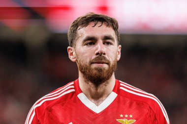 Liga Portekiz maçında SL Benfica ve FC Famalicao (Maciej Rogowski) takımları arasında Orkun Kokcu görüldü.)