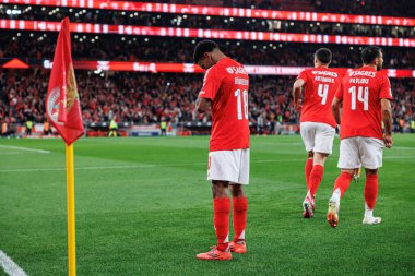 Leandro Barreiro, Liga Portekiz maçında SL Benfica ve FC Famalicao (Maciej Rogowski)