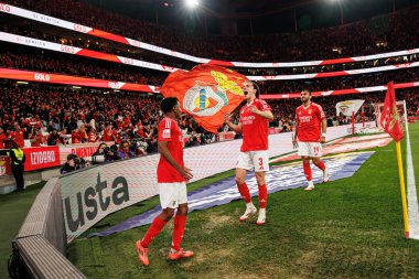 Leandro Barreiro, Liga Portekiz maçında SL Benfica ve FC Famalicao (Maciej Rogowski)
