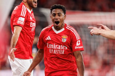 Leandro Barreiro, Liga Portekiz maçında SL Benfica ve FC Famalicao (Maciej Rogowski)