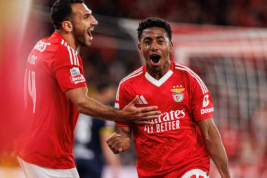 Leandro Barreiro, Liga Portekiz maçında SL Benfica ve FC Famalicao (Maciej Rogowski)