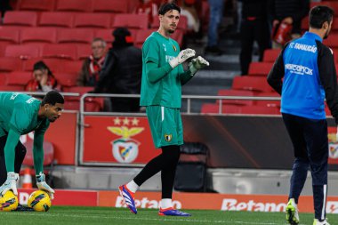 Hugo Cunha Liga Portekiz maçı sırasında SL Benfica ve FC Famalicao (Maciej Rogowski) takımları arasında görüldü.)