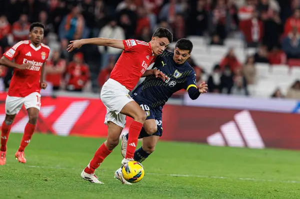 Joao Rego, Rochinha Liga Portekiz maçı sırasında SL Benfica ve FC Famalicao (Maciej Rogowski)