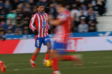 Rodrigo de Paul seen during LaLiga EA SPORTS game between teams of CD Leganes and Atletico de Madrid at Estadio Municipal de Butarque (Maciej Rogowski) clipart