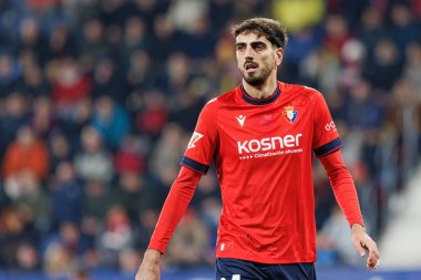 Alejandro Catena, El Sadar 'daki CA Osasuna ve Rayo Vallecano (Maciej Rogowski) takımları arasında oynanan LaLiga EA Spor Maçı sırasında görüldü.)