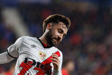 Unai Lopez, El Sadar 'da CA Osasuna ve Rayo Vallecano takımları arasında LaLiga EA SPORTS maçı sırasında görüldü (Maciej Rogowski)